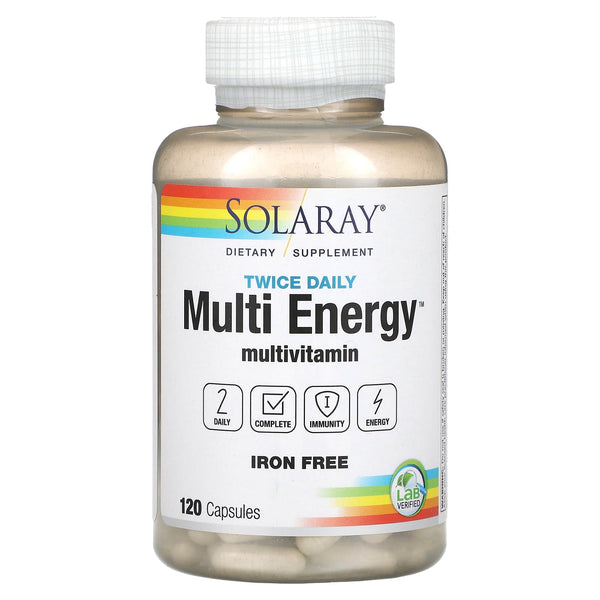 Multi Energy™ Multivitamin BID 120ct  gelcap by Solaray