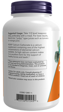 Calcium Carbonate Pwd  12 oz by Now Foods