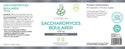 Saccharomyces Boulardii -  30 Vegan Capsules (Cytoplan)