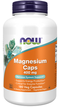 Magnesium 400mg - 180 Veg Capsules (Now Foods)