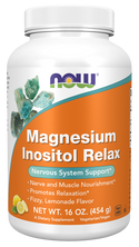 Magnesium Inositol Relax Powder 16 oz by Now Foods