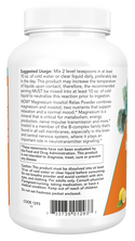 Magnesium Inositol Relax Powder 16 oz by Now Foods
