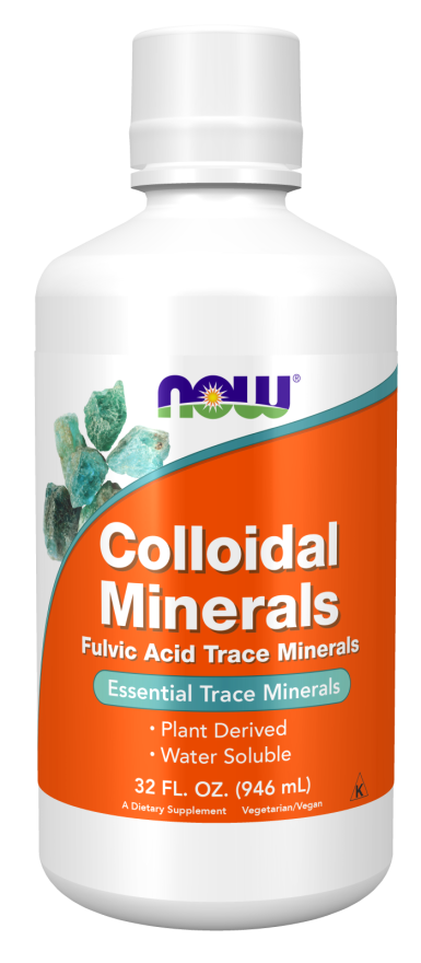 Colloidal Minerals - 32 FL OZ (NOW Foods)