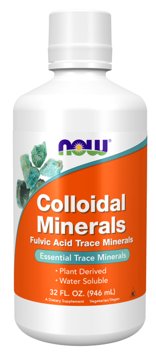 Colloidal Minerals - 32 FL OZ (NOW Foods)