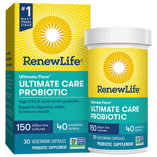 Ultimate Flora Extra Care 150 Billion - 30 Vegetable Capsules (Renew Life)