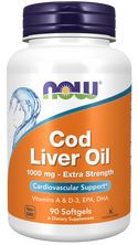 Cod Liver Oil 1,000mg 90 Sgels by Now Foods