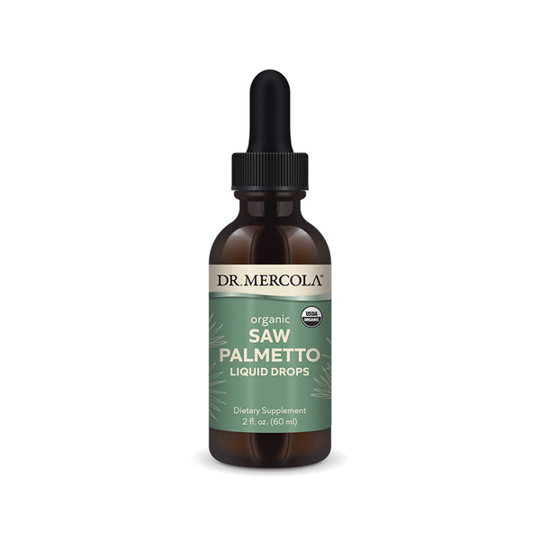 Organic Saw Palmetto Liquid Drops - 2 FL OZ (Dr. Mercola)