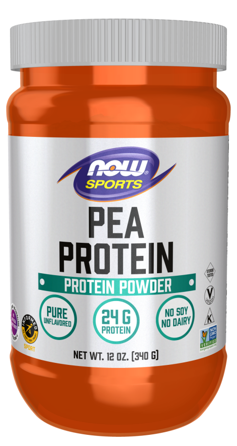 Pea Protein - 12 OZ (NOW Sports)
