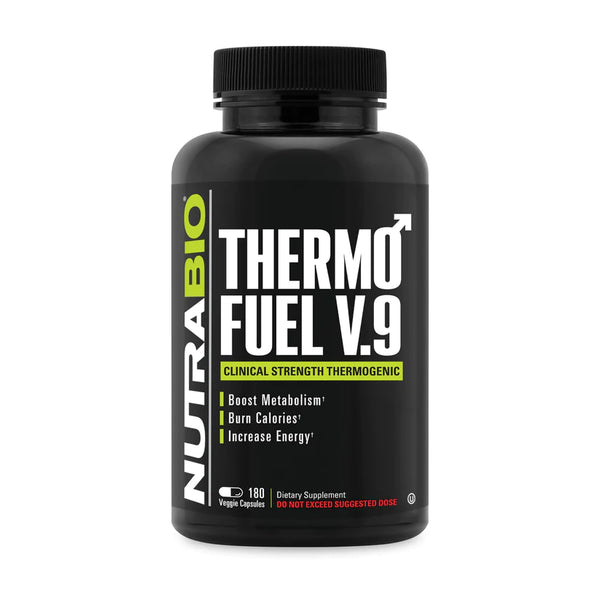 ThermoFuel V9 for Men - 180 Vegetable Capsules (NutraBio)