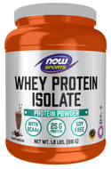 Whey Isolate Chocolate 1.8 lb by Now Foods