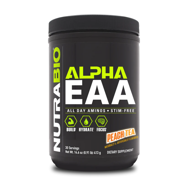 Alpha EAA - Peach Tea - 0.91 LB (NutraBio)