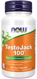 Testo Jack 100 - 60 Veg Capsules (NOW Sports)