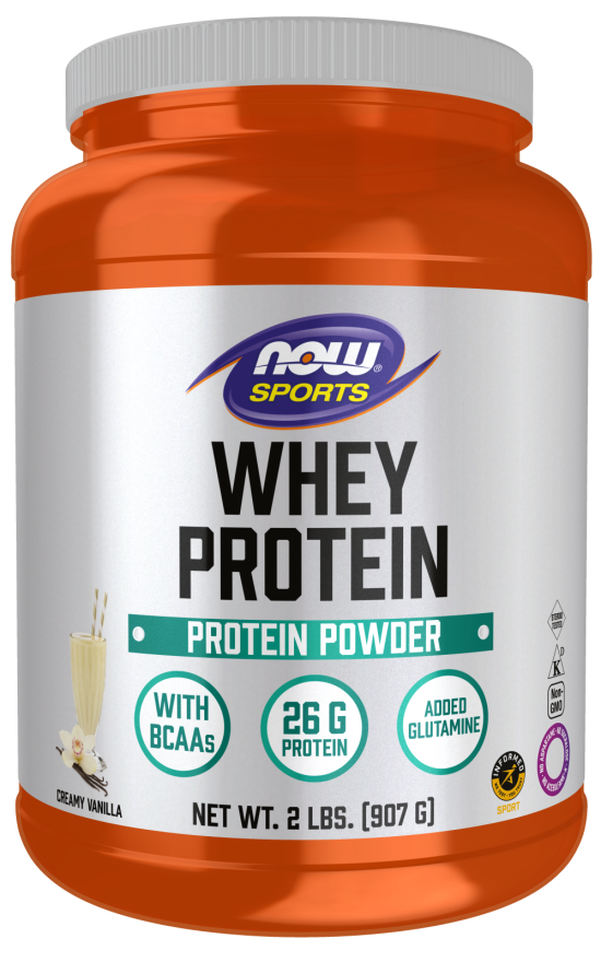 Whey Protein Vanilla 2 lb by Now Foods