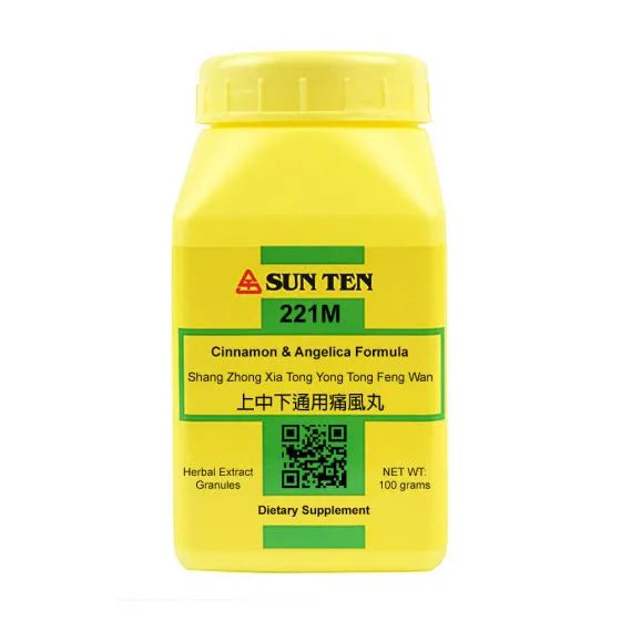 Sun Ten Cinnamon & Angelica Formula 221M Granules - 100g