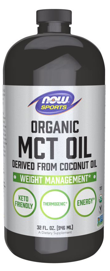 MCT Oil - 32 FL OZ (NOW Sports)