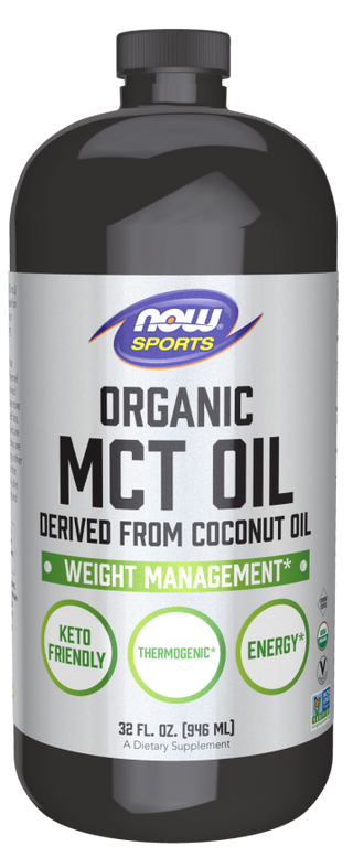 MCT Oil - 32 FL OZ (NOW Sports)