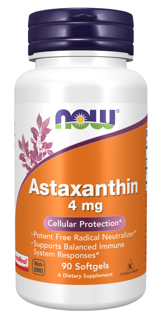 Astaxanthin 4mg - 90 Softgels (Now Foods)