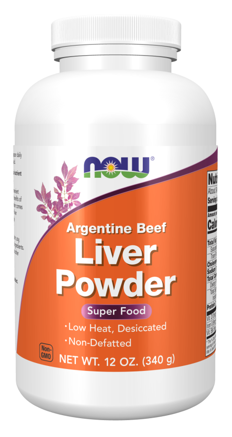 Liver Powder 12 oz by Now Foods