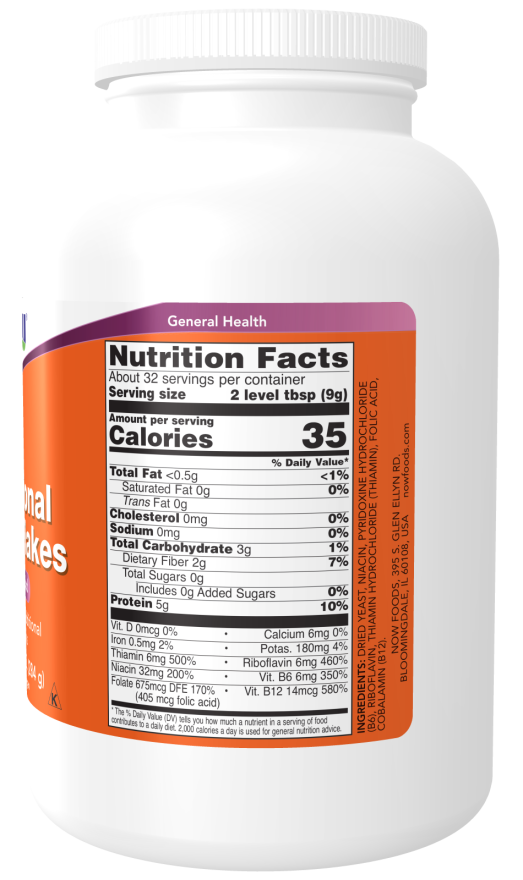 Nutritional Yeast Flakes 10 lb by Now Foods