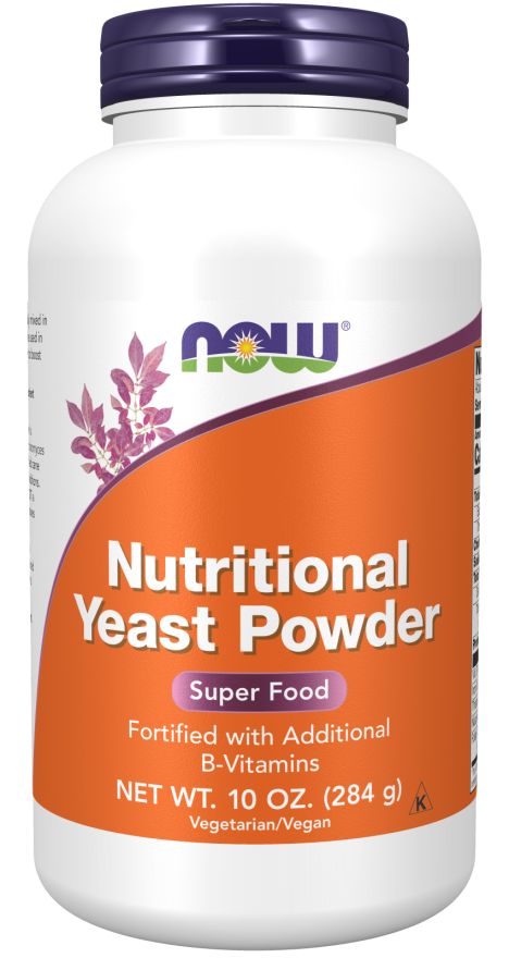 Nutritional Yeast Powder - 10 OZ (Now Foods)