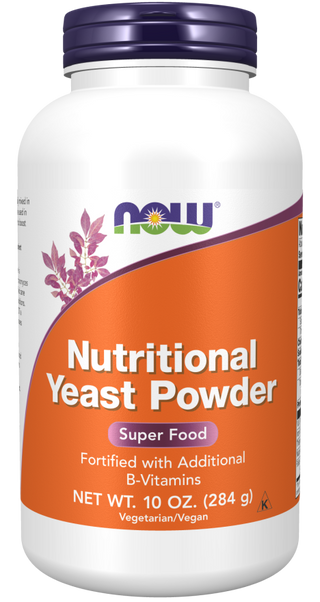 Nutritional Yeast Powder - 10 OZ (Now Foods)