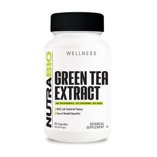 Green Tea Extract 500mg - 90 Veggie Capsules (NutraBio)