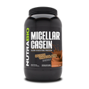 Micellar Casein Slow Digesting Protein Powder - 2 LBS Dutch Chocolate (NutraBio)