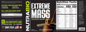 Extreme Mass - Chocolate - 6 LB (NutraBio)