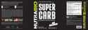 Super Carb - 60 Servings Raw Unflavored (NutraBio)