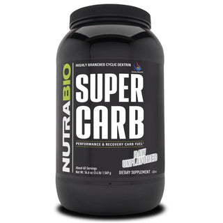 Super Carb - 60 Servings Raw Unflavored (NutraBio)