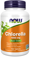 Chlorella 1000mg 120 Tabs by Now Foods