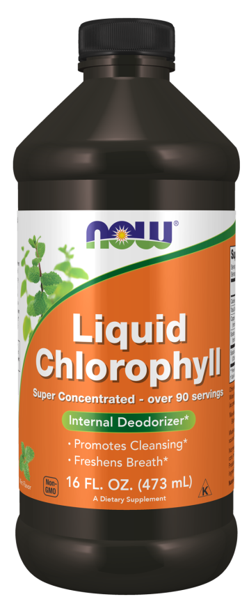 Liquid Chlorophyll Internal Deodorizer - 16 FL OZ (Now Foods)