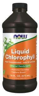 Liquid Chlorophyll Internal Deodorizer - 16 FL OZ (Now Foods)