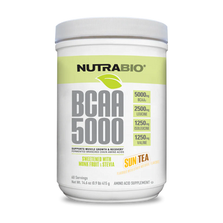 BCAA 5000 Natural - Sweet Tea - 0.9 LB (NutraBio)