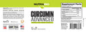 Curcumin Advanced - 60 Veggie Capsules (NutraBio)