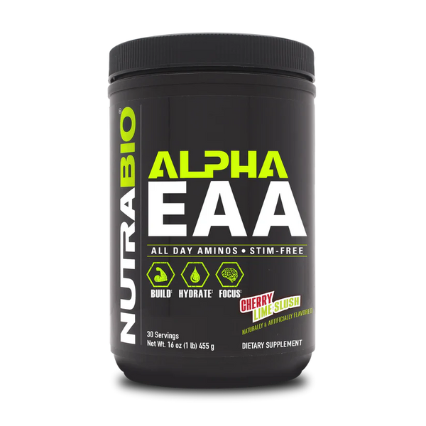 Alpha EAA - Cherry Lime Slush - 1 LB (NutraBio)