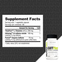 CaffPlus Caffeine & L-Theanine - 60 Vegetable Capsules (NutraBio)