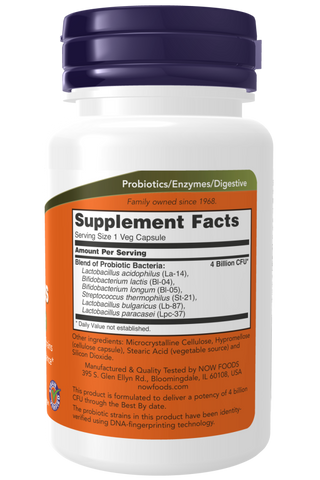 4x6 Acidophilus - 120 Veg Capsules (Now Foods)