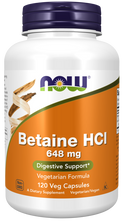 Betaine HCL 120 Vcaps by Now Foods