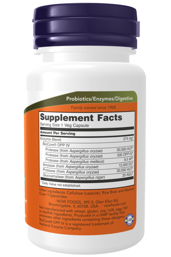 Gluten Digest Enzymes 60 vcaps by Now Foods