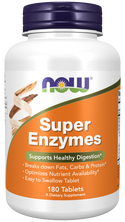 Super Enzymes 180 Tabs by Now Foods