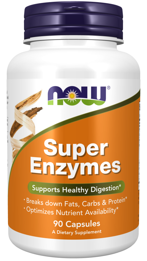 Super Enzyme 90 Caps by Now Foods