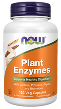 Plant Enzymes - 120 Veg Capsules (NOW Foods)