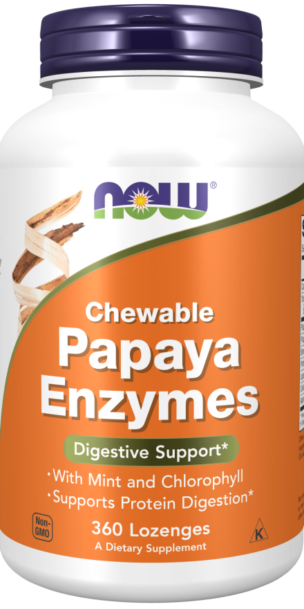 Papaya Enzyme Chewable 360 tabs by Now Foods