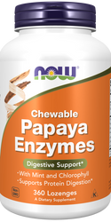 Papaya Enzyme Chewable 360 tabs by Now Foods