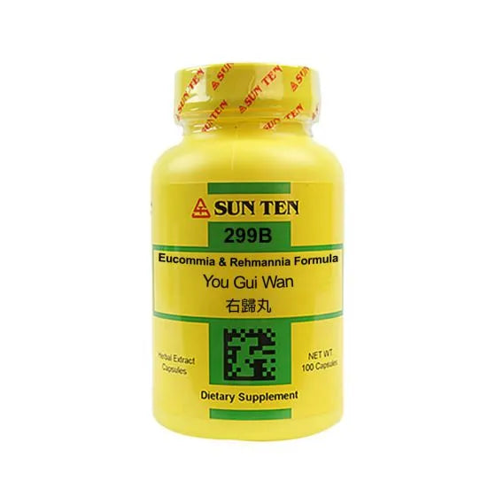 Sun Ten Eucommia & Rehmannia Formula 299B - 100 Capsules