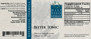 Bitter Tonic - 2 FL OZ (Wise Woman Herbals)