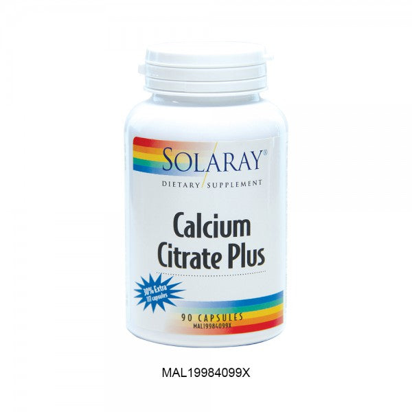 Calcium Citrate Plus 117ct by Solaray