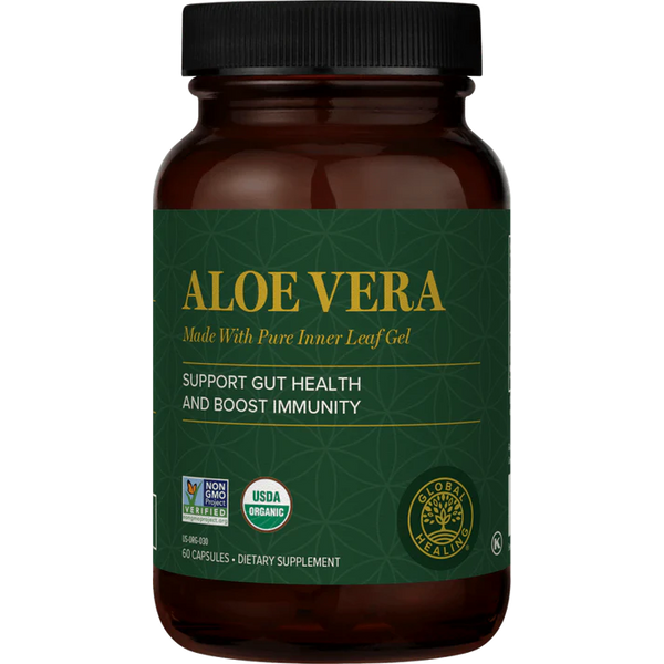 Aloe Vera - 60 Capsules (Global Healing)