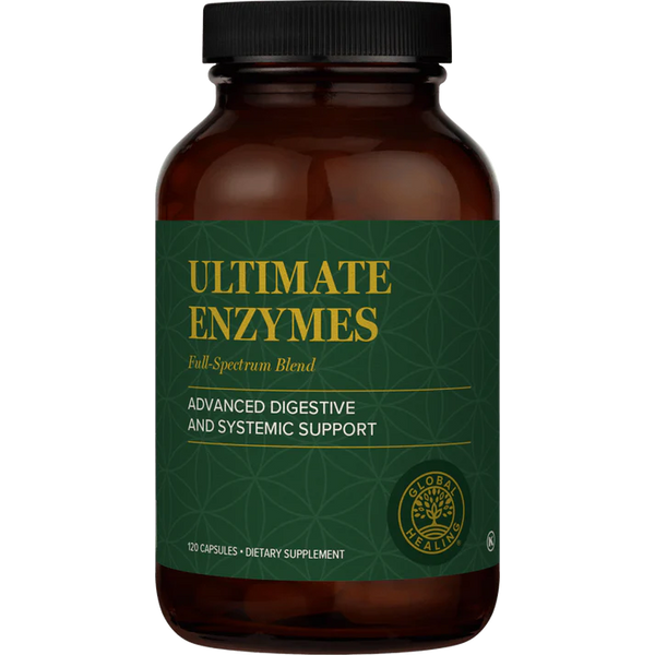 VeganZyme Advance Enzyme Blend - 120 Capsules (Global Healing)